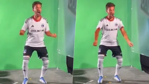 El argentino Bouzat gritó con el alma su gol.