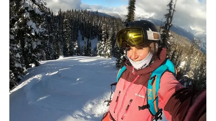 Isi Assler entrenando en Canadá