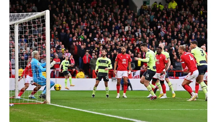 Navas fue la gran figura del Nottingham Forest.