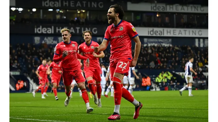 Ben Brereton le anotó al WBA su 10° gol en la actual edición de la Championship inglesa.