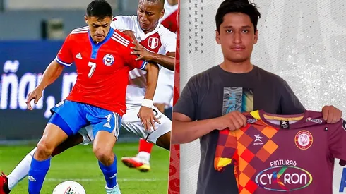 El Alexis peruano firmó con el club Los Chankas CYC de Andahuaylas.