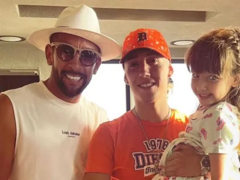 Huaso Isla queda chocho con tierno encuentro de su hija con Pailita