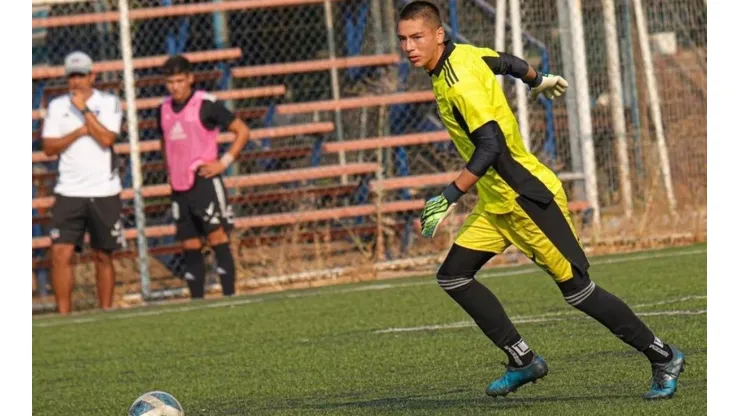 Garrido juega en la categoría Proyección de Colo Colo