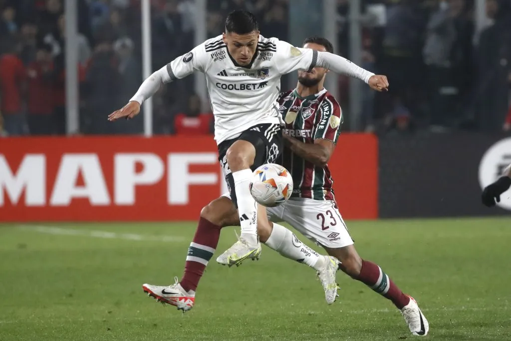 Lucas Cepeda ha jugado una buena Copa Libertadores con Colo Colo
