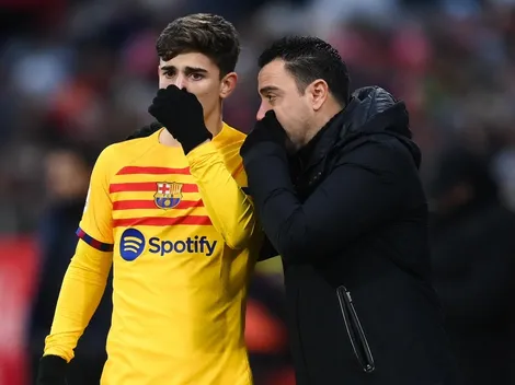 Xavi Hernández: "La eliminatoria se decidirá en Old Trafford"