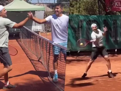 Feña González nombra a Cristian Garin como su nuevo entrenador