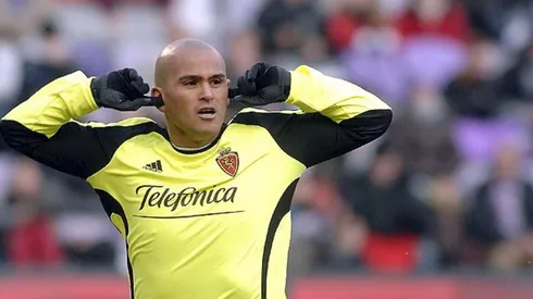 El chileno tuvo un breve paso por el Real Zaragoza pero se ganó el corazón de los hinchas.