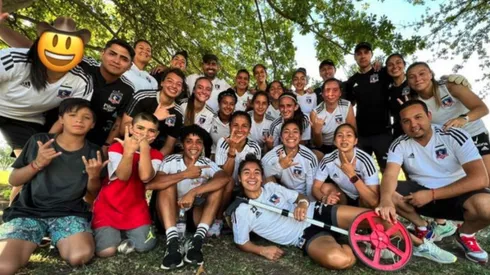 Corina Clavijo luce el emoji en la cara y es el tercer fichaje "misterioso" de Colo Colo Femenino.