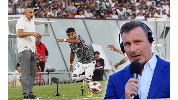 Marcelo Barticciotto alabó a Colo Colo y le dio un raspacachos a Jaime García.