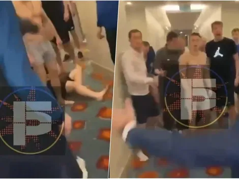 Futbolistas rusos y ucranianos pelean a golpes en un hotel