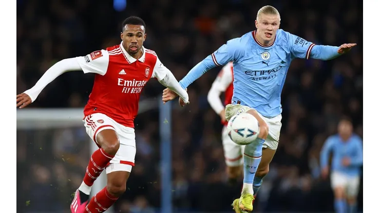 Haaland puede quedar fuera del choque con el Arsenal