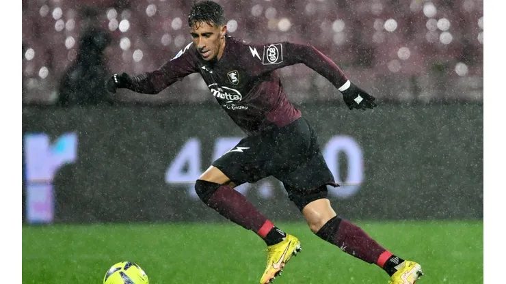 Diego Valencia jugó los últimos minutos frente al Hellas Verona