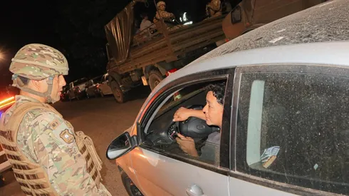 Toque de queda en el centro- sur del país.