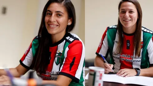 Palestino confirma la renovación de Marina Cano y Totti Cisternas