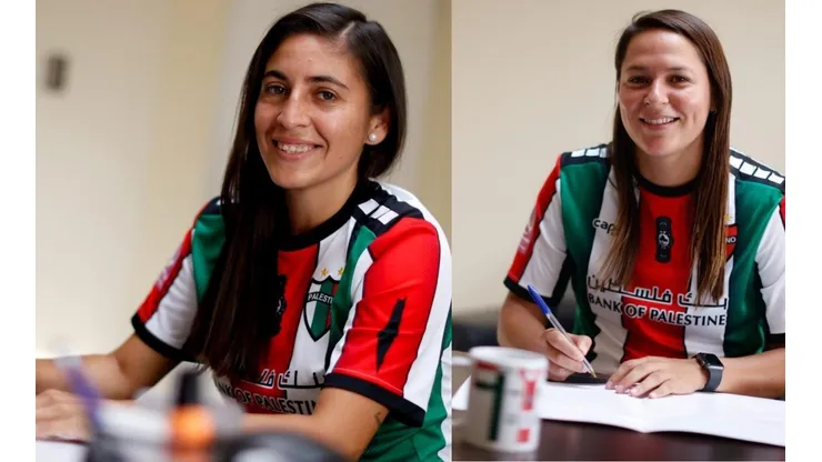 Palestino confirma la renovación de Marina Cano y Totti Cisternas