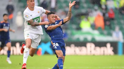 Enzo Roco enfrenta al Madrid en el Santiago Bernabéu.