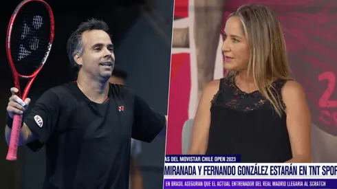 Los extenistas tendrán un rol protagonista en la transmisión de TNT Sports del Chile Open 2023.