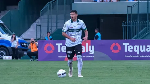 Benjamín Kuscevic arrancó de titular en su primer partido con el Coritiba