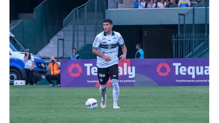 Benjamín Kuscevic arrancó de titular en su primer partido con el Coritiba