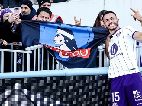 Gabi Suazo recibe una emotiva visita alba tras victoria del Toulouse