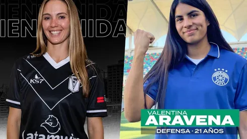 Amanda Morris y Vale Aravena son presentadas en el Chago y Audax