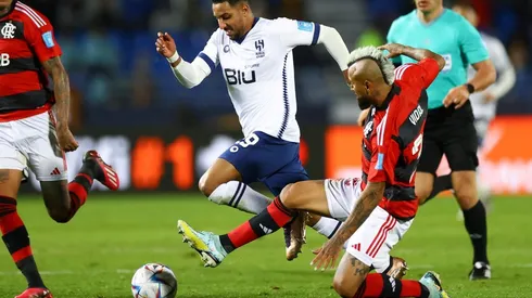 Vidal jugando en el Mundial de Clubes