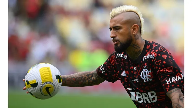 Arturo Vidal no lo está pasando bien en Brasil.
