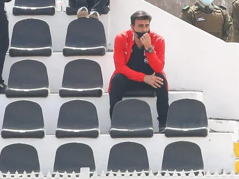 Quinteros ironiza con su castigo: "De arriba se ve mejor"