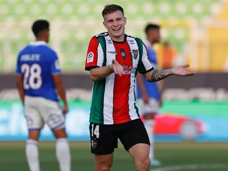 Barti le anotó desgarrado a la U: Palestino pierde a su temible dupla