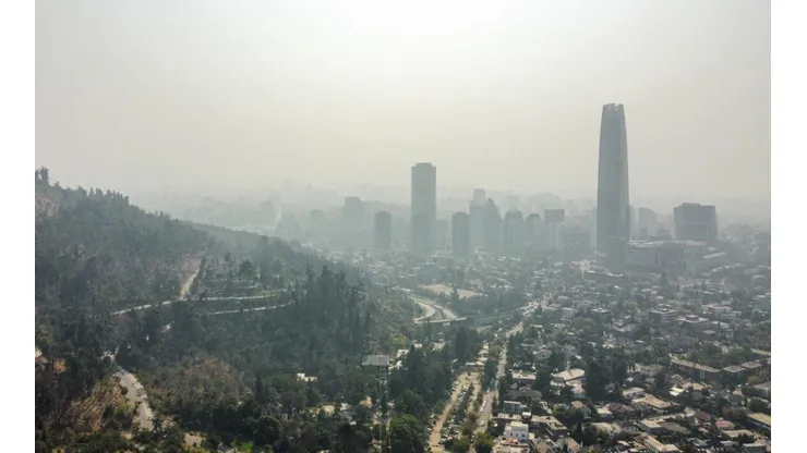 Humo en Santiago