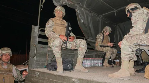 Santa Juana: Primer día de toque de queda