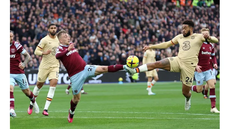 Chelsea y West Ham repartieron puntos en el Estadio Olímpico de Londres.