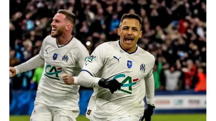 Alexis Sánchez pasa por un gran momento en el Olympique de Marsella.