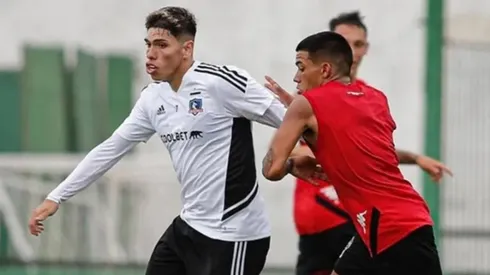 Carlos Palacios brilló en el amistoso de Colo Colo