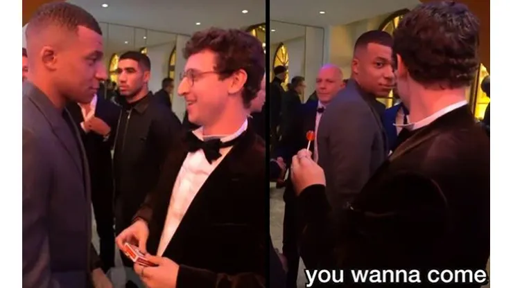 Mbappé y el mago Julius Dein