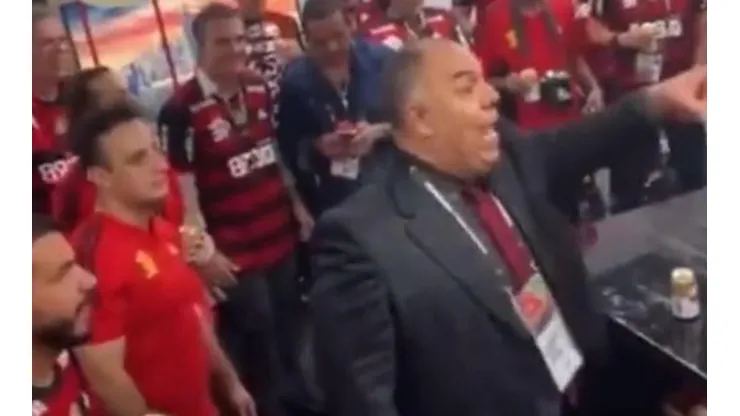 Braz tras la conquista de la Copa Libertadores
