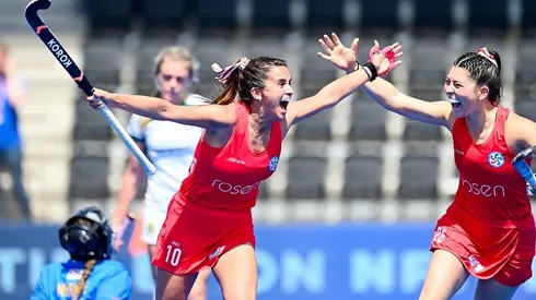 Las Diablas en el Mundial adulto de Hockey