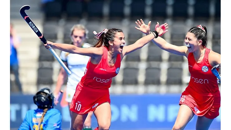 Las Diablas en el Mundial adulto de Hockey
