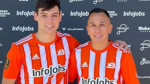 Benja Sierra juega en el xBuyer Team de la Kings League y le dio un recibimiento de campeón a Fabián Orellana