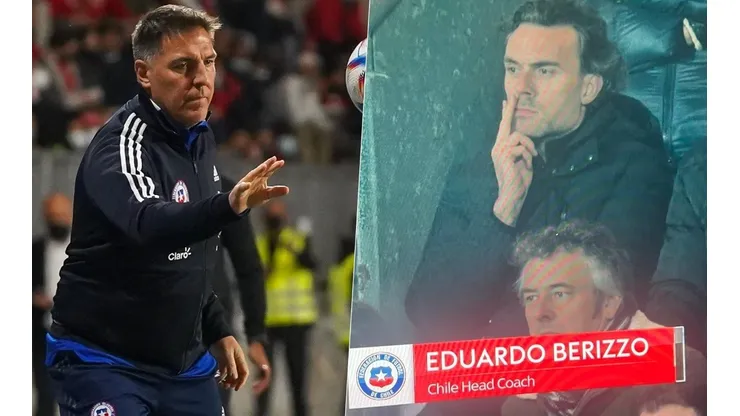 Eduardo Berizzo fue confundido en plena transmisión de TV