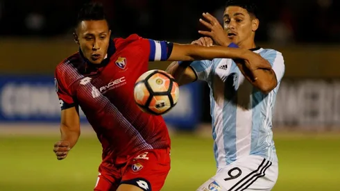 Fernando Zampedri anotó el gol que le permitió a Atlético Tucumán disputar la siguiente fase de Libertadores