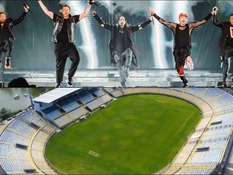 Los Backstreet Boys dejaron para la historia la cancha del Sausalito