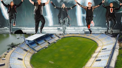 El césped del Sausalito quedó pésimo tras el concierto.