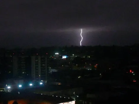 ¿Qué regiones son las afectadas por posibles tormentas eléctricas?