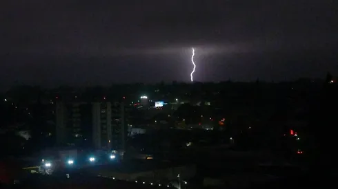 Aviso de tormentas eléctricas