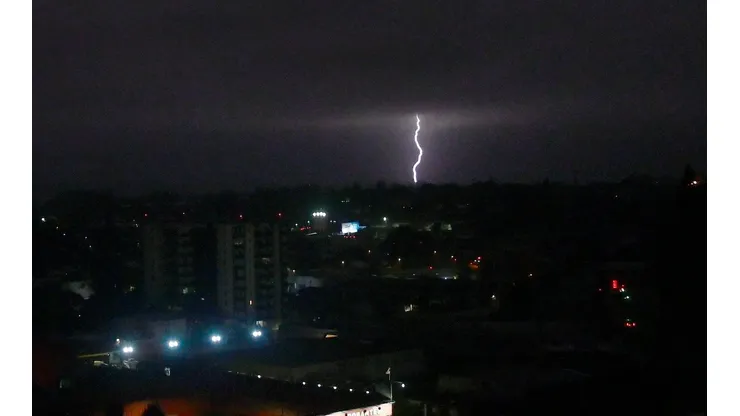 Aviso de tormentas eléctricas