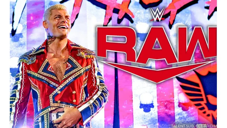 Cody Rhodes dirá presente en el Raw de este lunes.