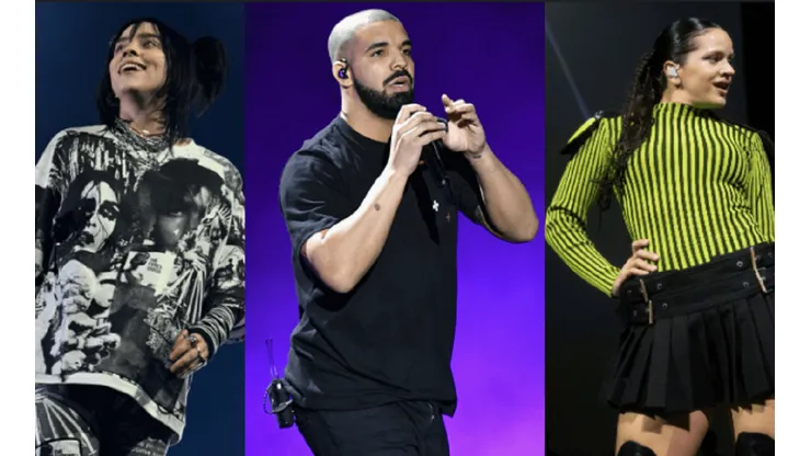 Billie Eilish, Drake y Rosalia son algunos de los confirmados.