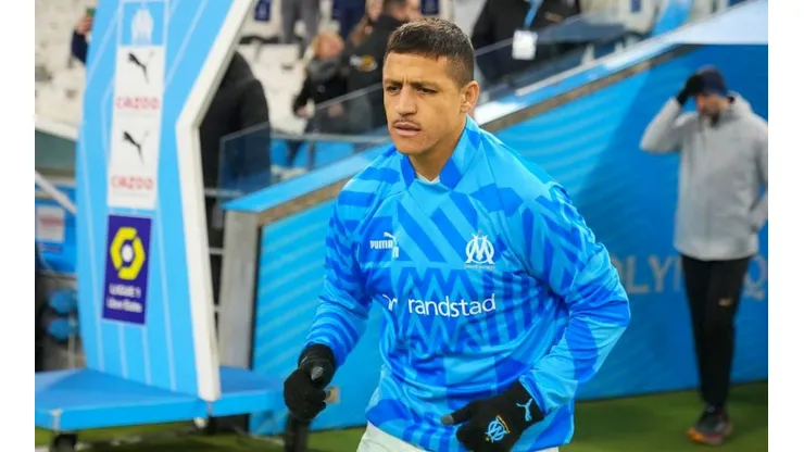 Alexis Sánchez sólo se perdió tres partidos desde que llegó a Olympique de Marsella