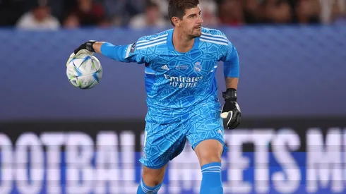 Courtois sufrió molestias antes del partido con Mallorca